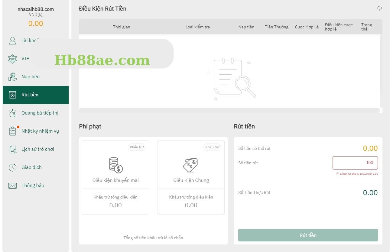 Một vài mẹo rút tiền tại Hb88 siêu dễ dàng hiện nay 