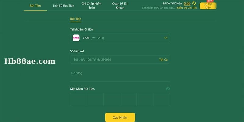 Phải làm gì khi thực hiện rút tiền Hb88 không thành công?