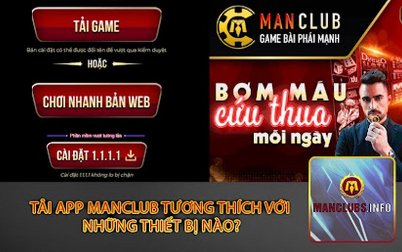 Tải app Manclub